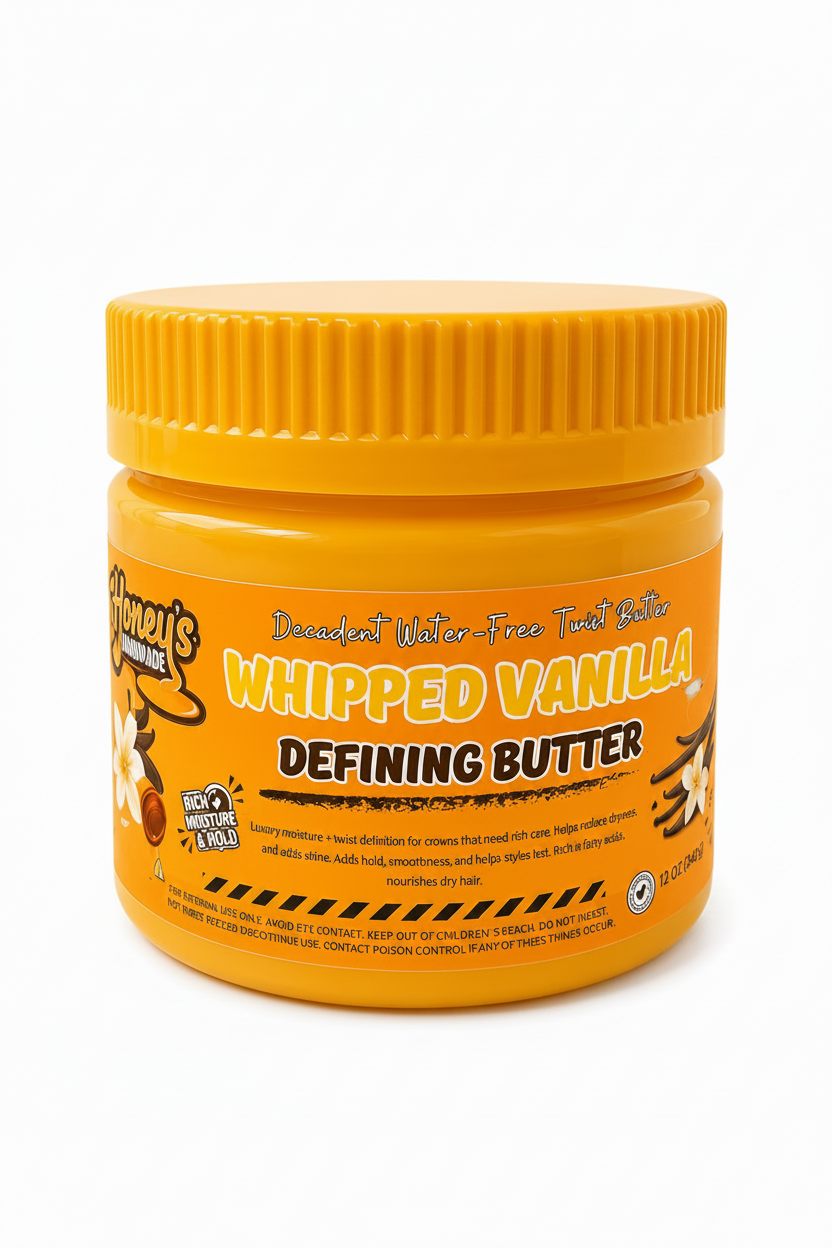 Whipped Vanilla Twist-Out Styling Hair Butter