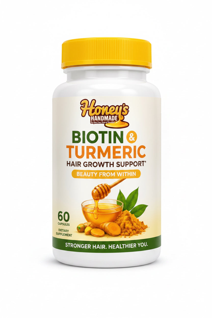 Biotin & Turmeric Hair Growth Support