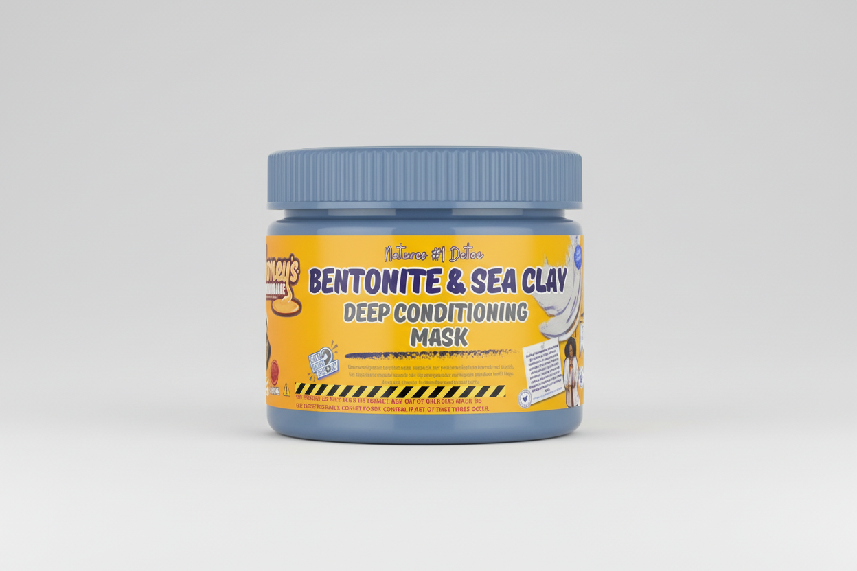 Bentonite + Sea Clay Detox & Deep Conditioning Mask