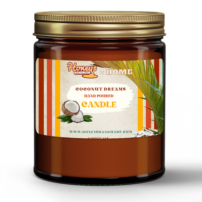 Coconut Dreams Candle - Honey's Handmade