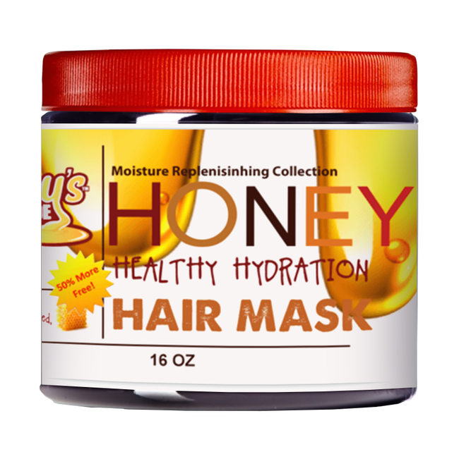 HONEY HEALTHY HYDRATION HAIR MASK 16 OZ | Honey's Handmade.