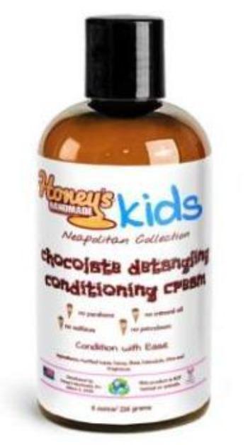 CHOCOLATE DETANGLING CONDITIONING CREAM KIDS | Honey's Handmade.
