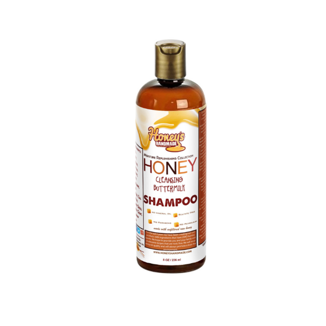 Honey Cleansing Buttermilk Shampoo | Honey's Handmade.