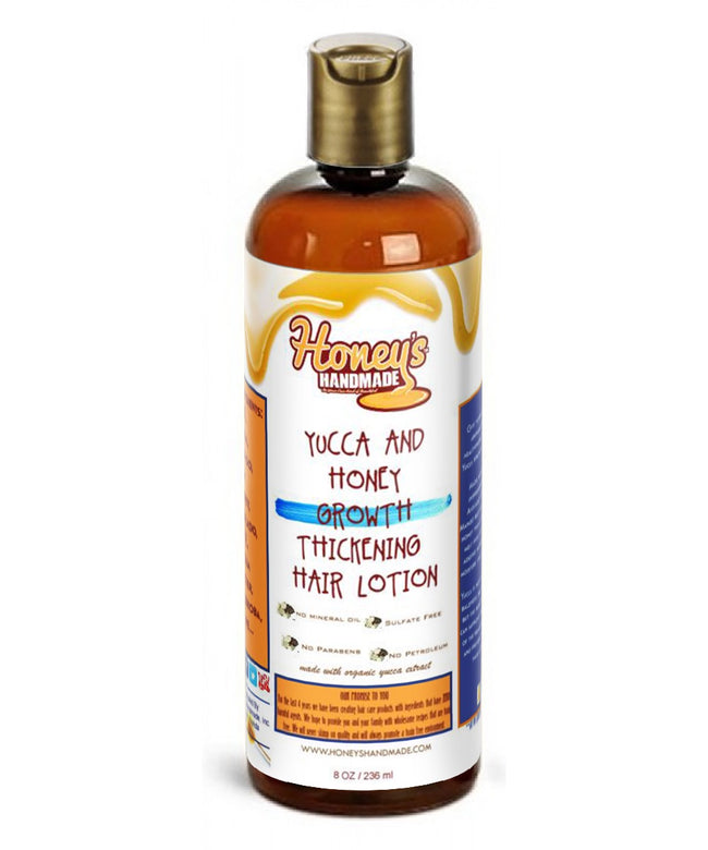 Yucca Mango & Honey Growth Thickening Hair Lotion | Honey's Handmade.
