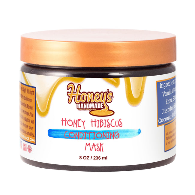 Honey & Hibiscus Conditioning Mask | Honey's Handmade.